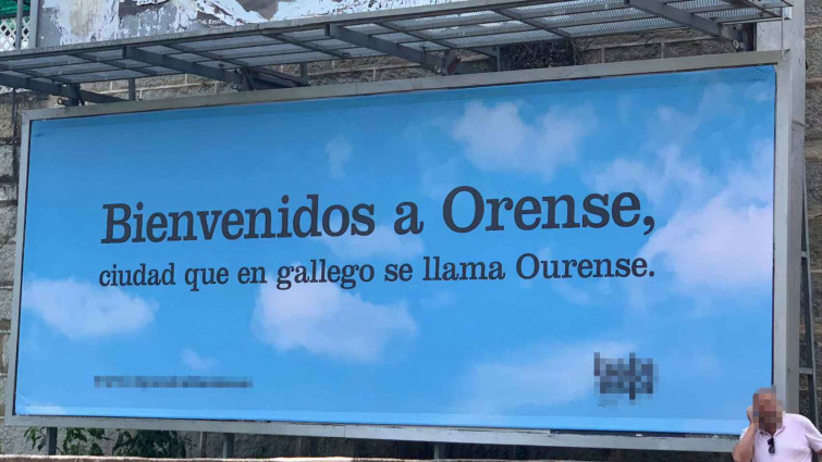 'Ourense polo seu nome': una protesta de A Mesa en la ciudad termal por la 