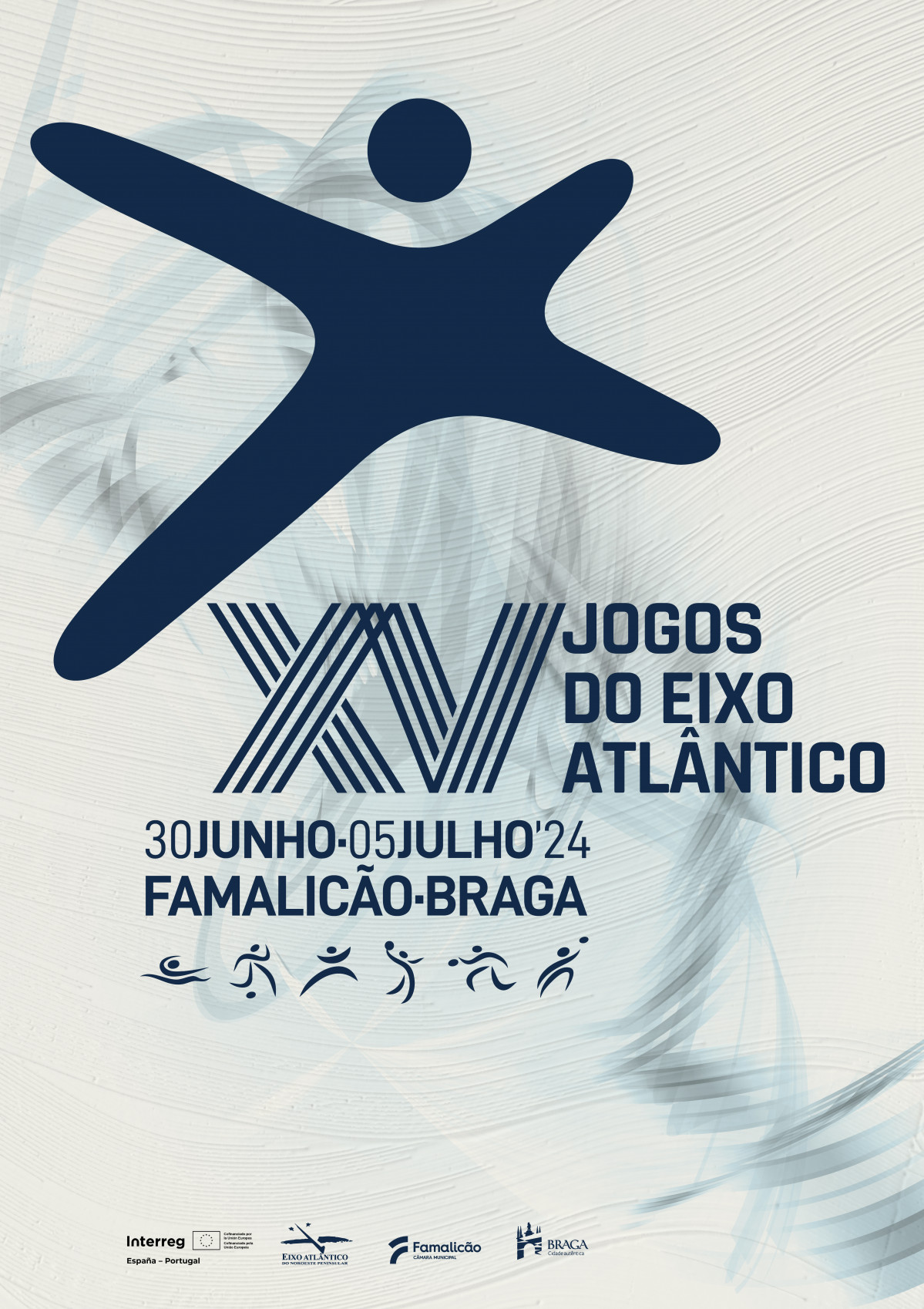 Cartel Xogos do Eixo Atlu00e1ntico