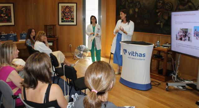 Pediatras de Vithas Vigo alertan de que una quemadura solar en la infancia 
