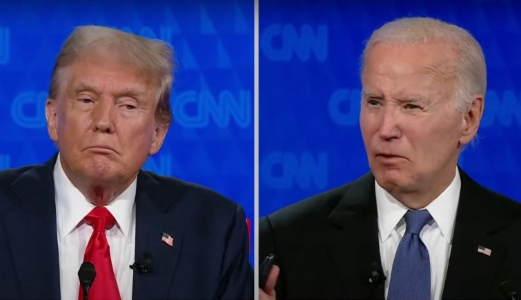 Trump dice en el debate con Biden que no acatará una eventual derrota en las elecciones (vídeos)