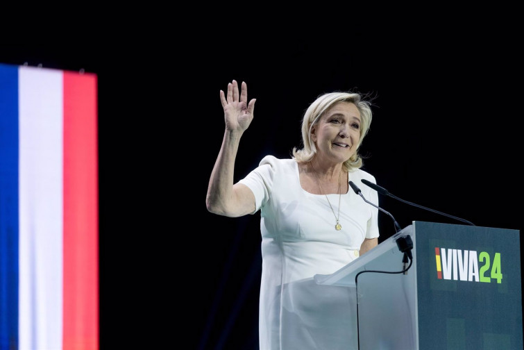 Le Pen y la extrema derecha ganan en Francia, pero sin asegurar la mayoría absoluta en la primera vuelta