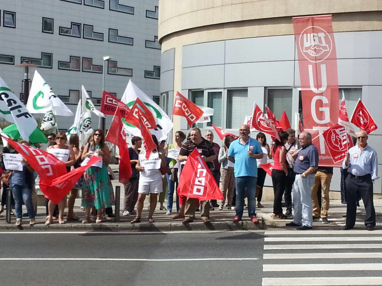 ​Os traballadores do Consorcio de Igualdade e Benestar reclaman a equiparación co resto de empregados públicos