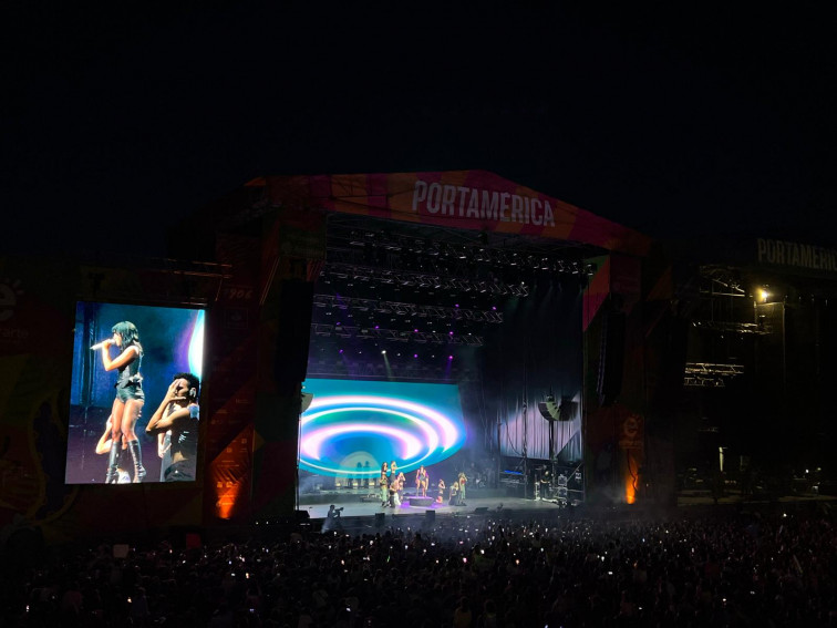 Aitana deja un buen sabor de boca en el PortAmérica, en el festival donde todo puede pasar