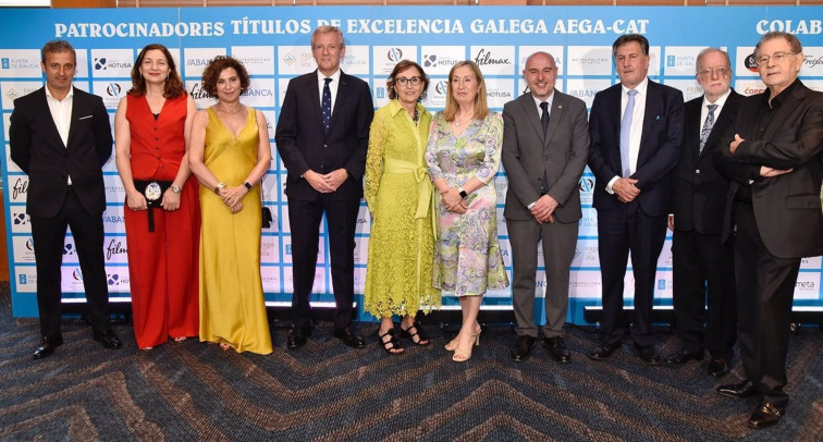 La Excelencia Gallega premiada por la Asociación de Empresarios Gallegos de Catalunya