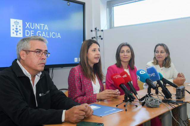 Fotos Xunta / Medio Ambiente E Medio Rural /A Conselleira De Medio Ambiente E Cambio Climático,Ángeles Vázquez, E A Conselleira Do Medio Rural,María José Gómez, Participan Na Presentación Do Novo Mapa Local De Risco De Incendios Forestais