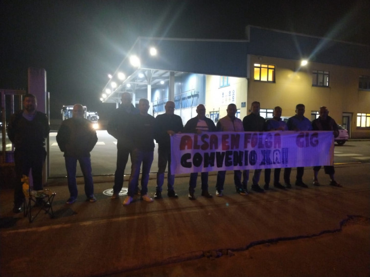 Segundo día de huelga en los buses de Ferrol y la CIG denuncia 