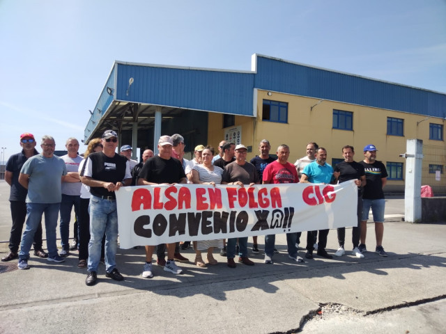 Trabajadores de Maitours en huelga