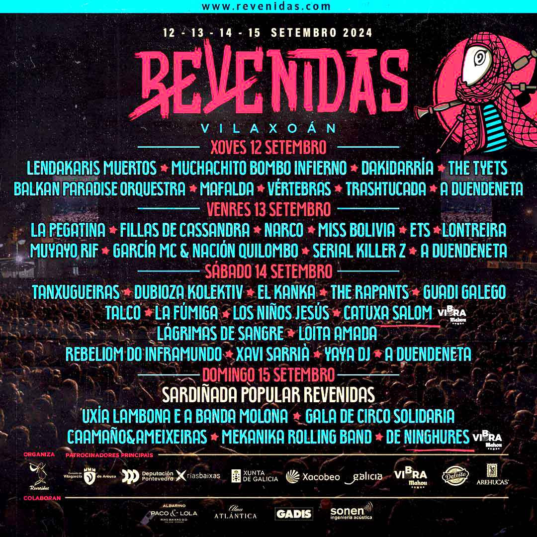 Cartel Festival Revenidas 2024