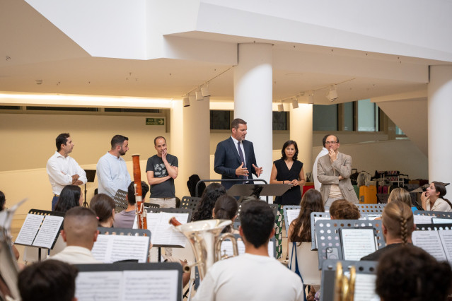 Más de 60 músicos participan en la formación musical de la Banda Sinfónica Galega hasta el 3 de agosto.