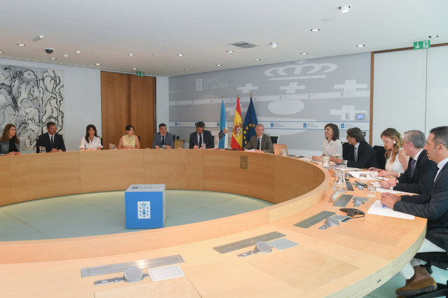 Fotos Xunta / Presidente / O Presidente Da Xunta, Alfonso Rueda, Preside A Reunión Do Consello Do Executivo Galego