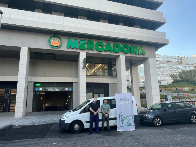 Mercadona ayuda a ONGs de Galicia entregando 600 toneladas de comida este año