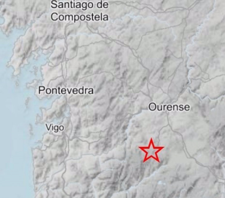 Registran un terremoto de 1.5 en Verea, Ourense