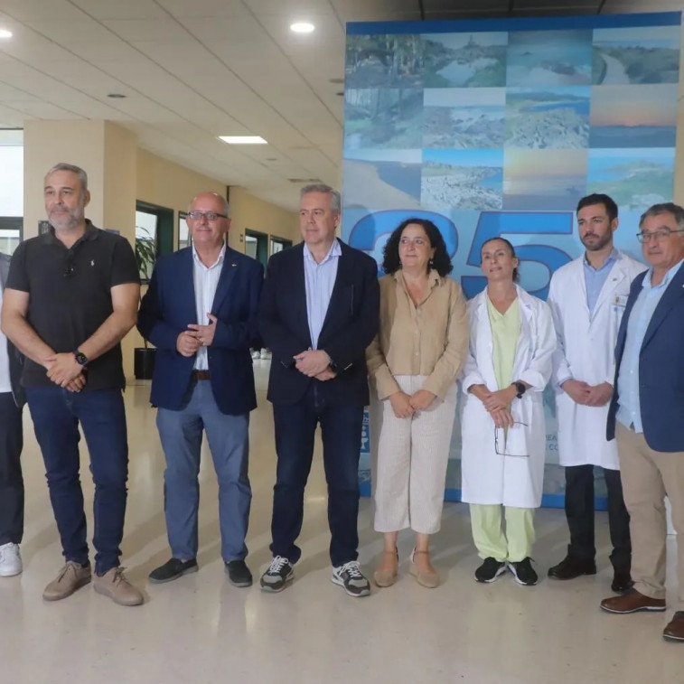 Protestas por la falta de médicos en el Hospital do Barbanza, Porto do Son y Rianxo