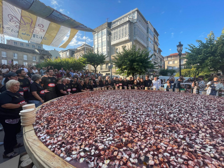 Festa do pulpo en O Carballiño: tapa récord, música y fútbol