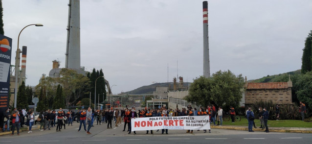 Archivo - Refinería de A Coruña