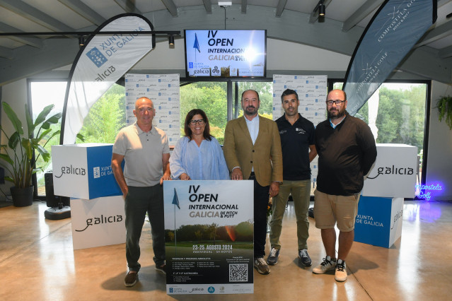 Presentación del 'IV Open Internacional de Galicia de Ptich&Putt'