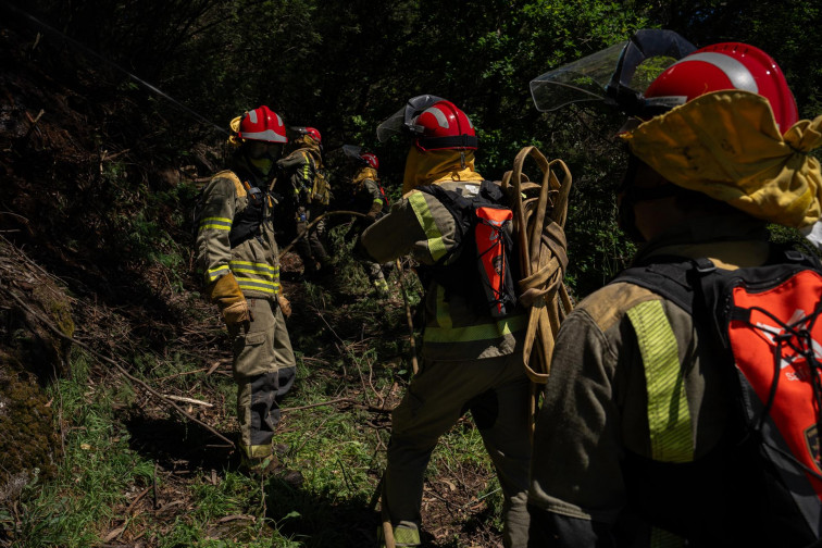 Extinguen el incendio de A Gudiña tras calcinar más de 75 hectáreas