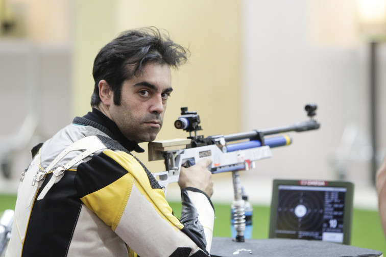 Bronce en tiro paralímpico para el pontevedrés Juan Antonio Saavedra