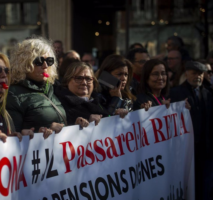 Pasarela al reta manifestaciu00f3n