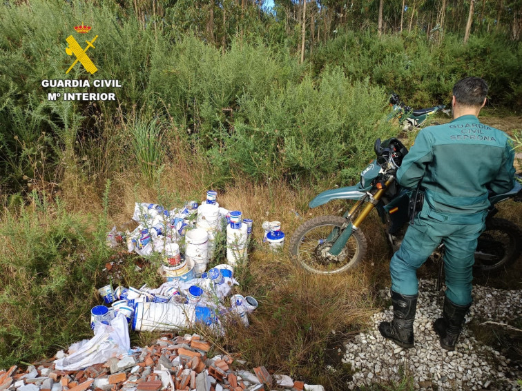 Vertederos ilegales con materiales peligrosos como el de Feáns (A Coruña) no son excepcionales, advierte el Seprona