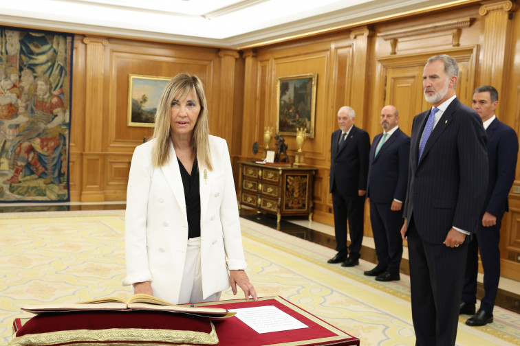 La coruñesa Isabel Perelló promete ante el Rey como nueva presidenta del Supremo y el CGPJ