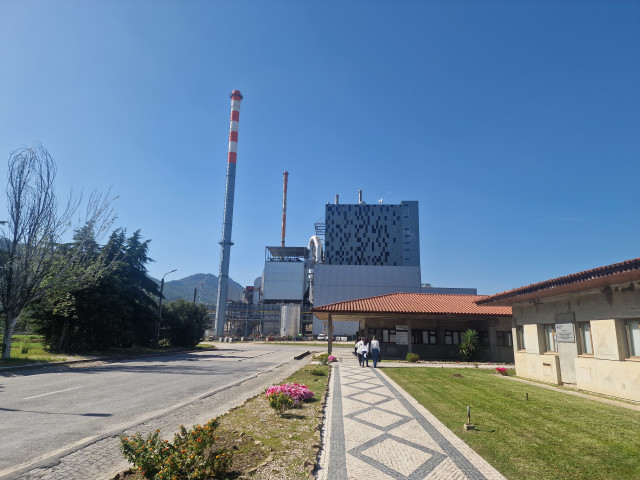 Archivo - Imagen de una fábrica de Altri en Vila Velha de Ródao (Portugal)