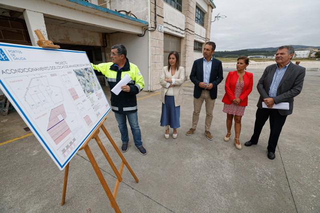 Adjudicadas las obras de mejora de los departamentos de armadores del puerto de San Cibrao (Cervo)