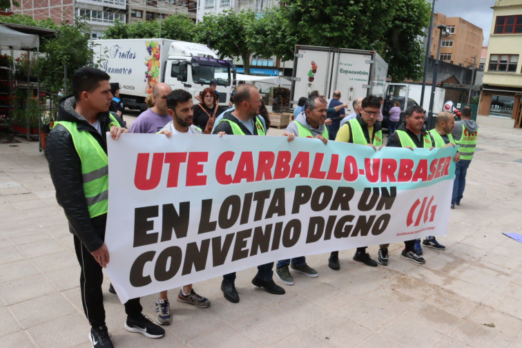 Proletarios de la basura de Carballo logran más sueldo y días libres tras una semana de huelga