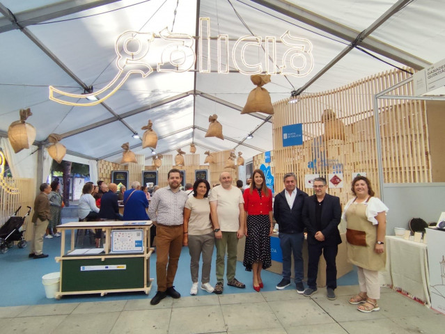 Medio Rural promociona los quesos gallegos con Denominación de Origen en la feria 'Fromago Cheese Experience' de Zamora.