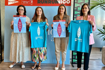 Presentación de la XI Carrera contra el Cáncer de Vigo.