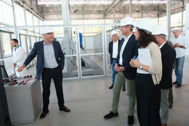 Rueda participa en la inauguración del campus tecnológico de Cortizo.