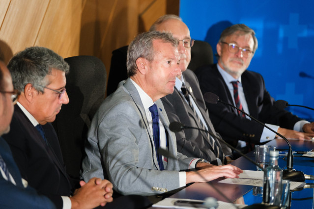 Rueda participa en la inauguración del 'I Congreso del programa Iacobus'.