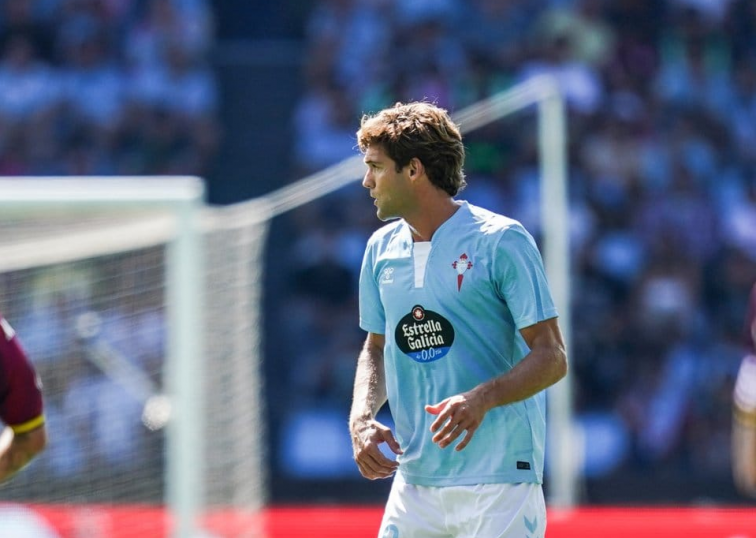 Llegó la hora de Marcos Alonso para dominar la zaga del Celta de Vigo