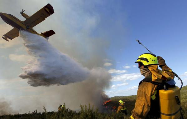 Galicia acumula en lo que va de mes 235 incendios forestales, más del doble de lo esperado