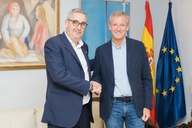 Reunión de Blas García y Alfonso Rueda