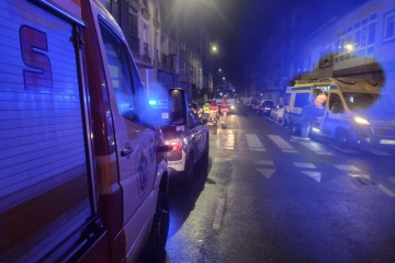 Atropello en la Avenida de Barraña en Boiro, el 23 de septiembre de 2024