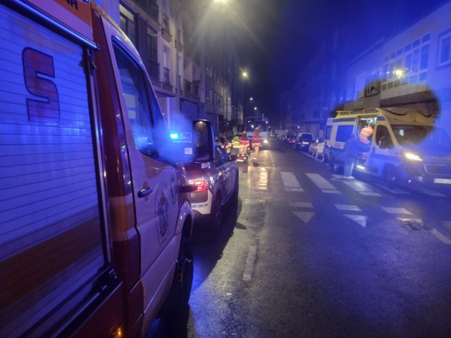 Atropello en la Avenida de Barraña en Boiro, el 23 de septiembre de 2024