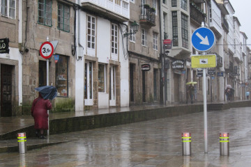 Archivo - Temporal Galicia, viento, lluvia, mal tiempo