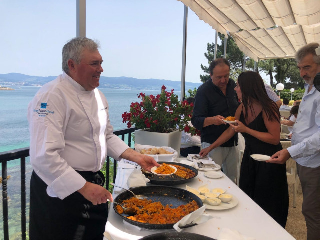 El chef José Antonio Álvarez, jefe de cocina del Gran Talaso Hotel Sanxenxo.