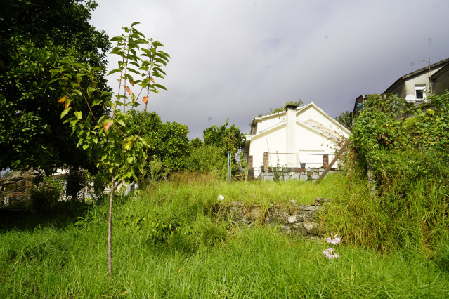 Fachada de la casa donde tuvo lugar el crimen.