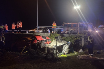 Accidente con dos fallecidos en Sanxenxo