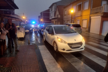 Accidente en Rianxo (A Coruña).