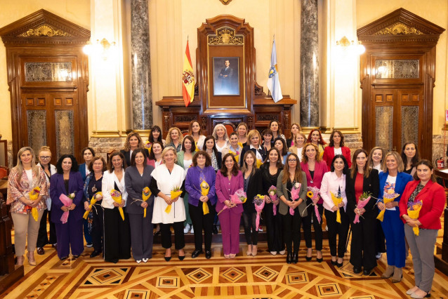 Regidoras participantes en el II Encuentro de Alcaldesas