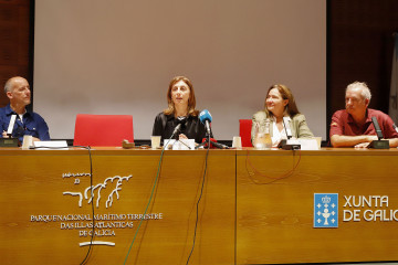 Presentación de los trabajos arqueológicos del proyecto Sentinela, para la excavación, catalogación y registro de restos en el yacimiento de Casa de Vilademar en las islas Cíes.