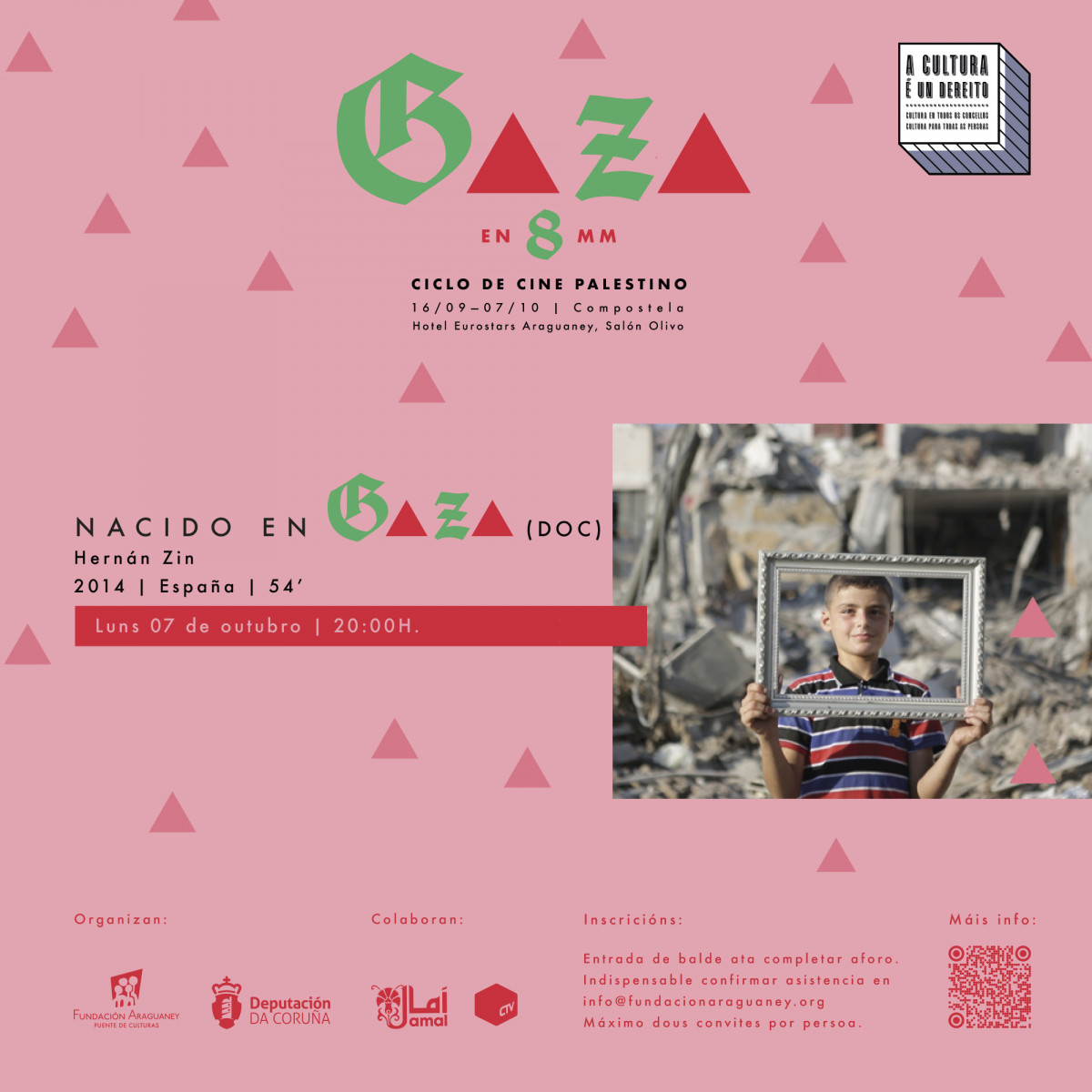 Programa diario Nacido en Gaza 7 outubro