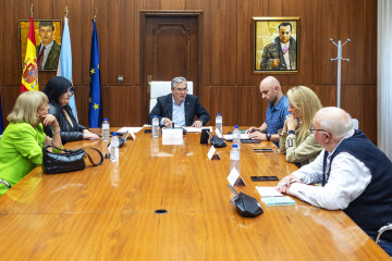 Reunión del jurado del XIV Premio Ourensanía 2024.