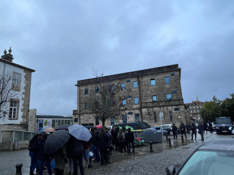 Polémica en Santiago al hilo de las detenciones tras la manifestación contra Israel