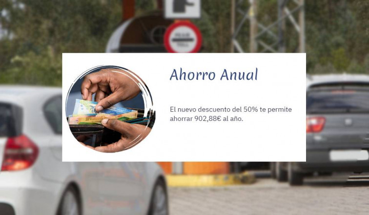 Así son los nuevos ahorros en el peaje de la AP9: 900€ menos al año para viajes recurrentes entre Vigo y Santiago