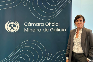 La directora general de Caolines de Vimianzo (Cavisa), Cecilia Trancón, nueva presidenta de la Cámara Mineira de Galicia