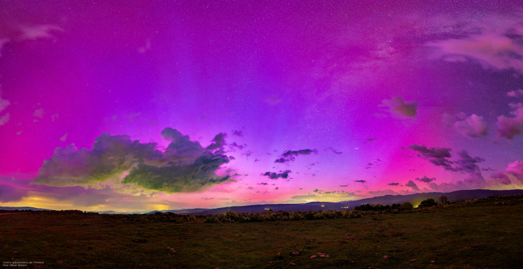 (GALERÍA) Galicia fue Islandia por una noche: así se vieron las increíbles auroras boreales en la comunidad